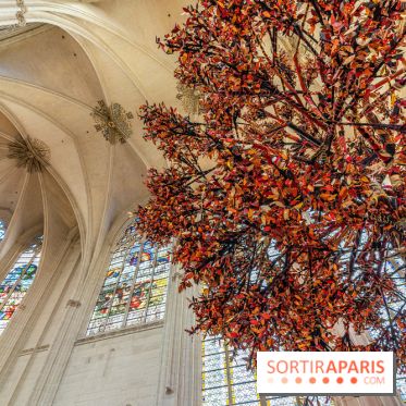 Arbre de vie de Joana Vasconcelos au Château de Vincennes