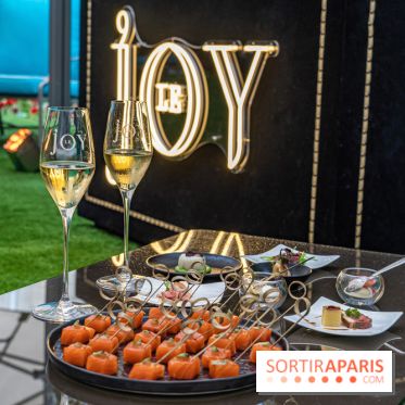 La terrasse cachée du Joy à l'Hôtel Fouquet's 2023 : le jardin de coquelicots -  A7C2766