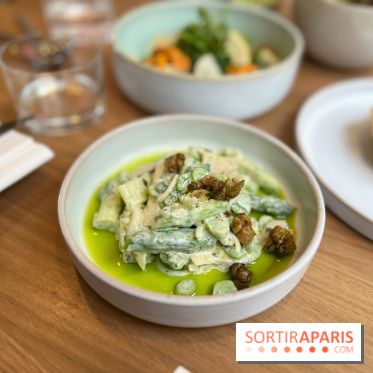 Restaurant Lou - Asperges et fèves