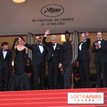©Rachid Bellak - Ethann Isidore, James Mangold, Harrison Ford, Lupita Nyong'o, Boyd Holbrook et Mads Mikkelsen