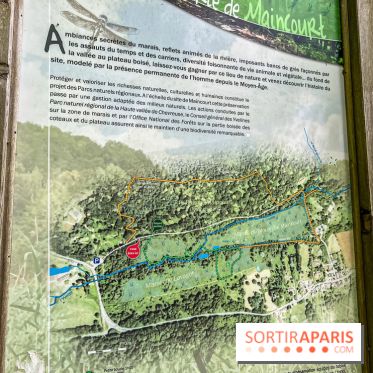 Sentier découverte de Maincourt - Vallée de Chevreuse - parcours vert et orange
