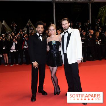 ©Rachid Bellak - Abel Tesfaye (The Weeknd), Lily-Rose Depp et Sam Levinson