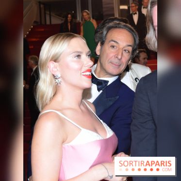 ©Rachid Bellak - Scarlett Johansson et Alexandre Desplat