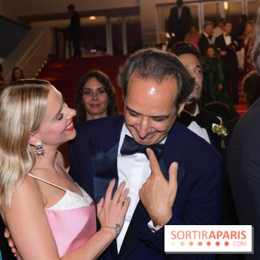 ©Rachid Bellak - Scarlett Johansson et Alexandre Desplat