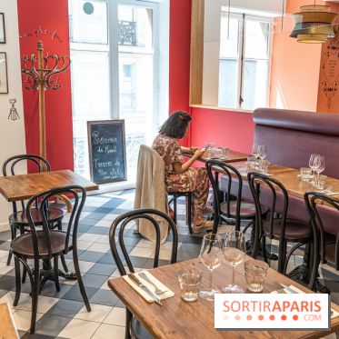 Label Broche restaurant - David Gallienne - Table du Gourmet - Galeries Lafayettes - Top Chef -  salle