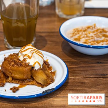 Label Broche restaurant - David Gallienne - Table du Gourmet - Galeries Lafayettes - Top Chef -  dessert