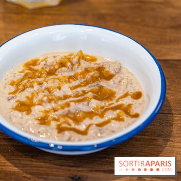 Label Broche restaurant - David Gallienne - Table du Gourmet - Galeries Lafayettes - Top Chef -  riz au lait