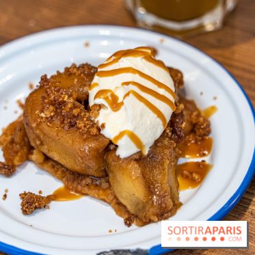 Label Broche restaurant - David Gallienne - Table du Gourmet - Galeries Lafayettes - Top Chef -  tarte tatin