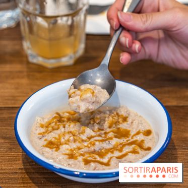 Label Broche restaurant - David Gallienne - Table du Gourmet - Galeries Lafayettes - Top Chef - riz au lait