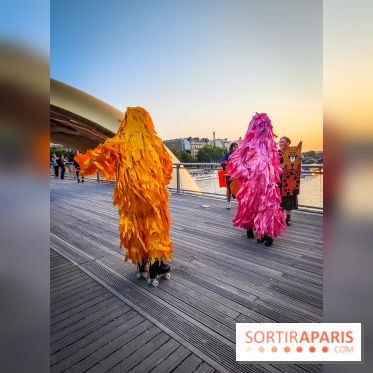 Nuit Blanche 2023 : une jungle musicale et colorée envahit le Parvis de l'Hôtel de Ville (75)