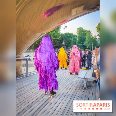 Nuit Blanche 2023 : une jungle musicale et colorée envahit le Parvis de l'Hôtel de Ville (75)