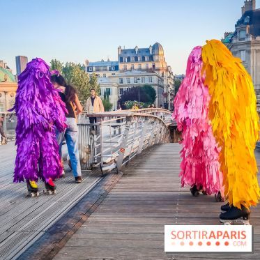 Nuit Blanche 2023 : une jungle musicale et colorée envahit le Parvis de l'Hôtel de Ville (75)