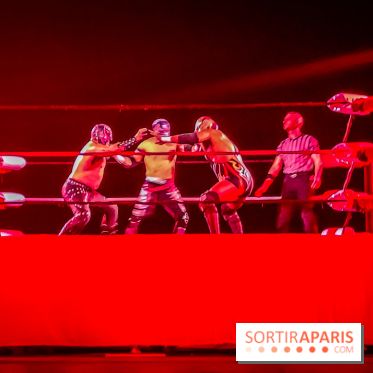 Nuit Blanche 2023 : la lucha libre fait le show sur la place du Châtelet !