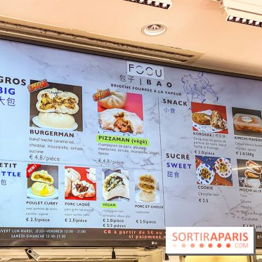 Foou, le bao street food et bubble tea de Saint-Michel à Paris