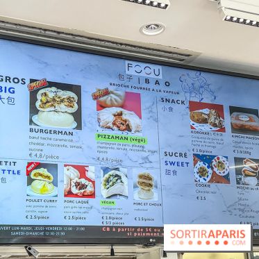 Foou, le bao street food et bubble tea de Saint-Michel à Paris