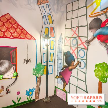 Seth se la joue, l'exposition de street-art ludique pour les enfants, au musée en Herbe - nos photos