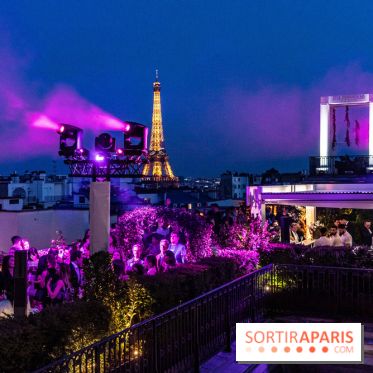 La terrasse en rooftop du Péninsula 2023 - soirée d’inauguration -  A7C5651