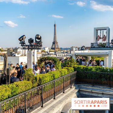 La terrasse en rooftop du Péninsula 2023 - soirée d’inauguration -  A7C5447