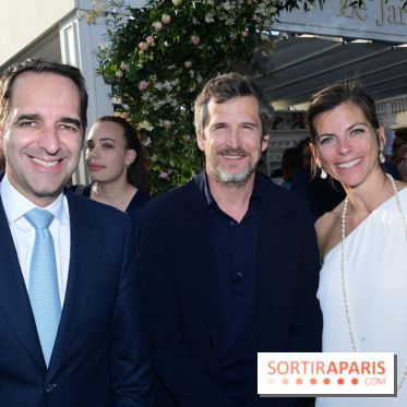 ©Rachid Bellak - Vincent Pimont dg du Peninsula Guillaume Canet et Nathalie Vimar directrice marketing