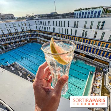 La terrasse d'été en rooftop du Molitor 2023
