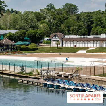 L'Isle-Adam, l'un des plus beaux village d'Ile-de-France -  La plage