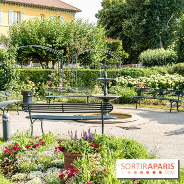 L'Isle-Adam, l'un des plus beaux village d'Ile-de-France -  roseraie