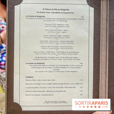 Le tea time - goûter du Burgundy par Léandre Vivier