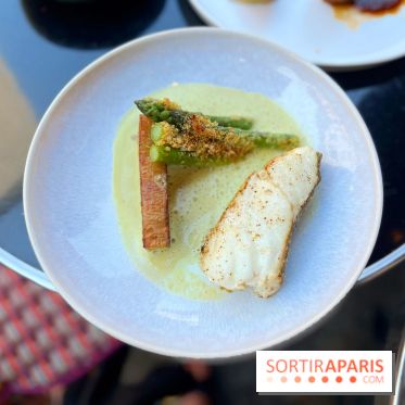 Le Louis Vins - Cabillaud et asperges