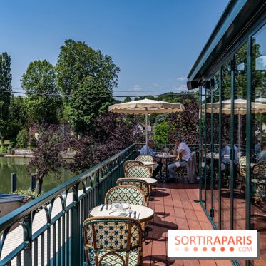 Le Nid, le restaurant-terrasse sur berge à l'Isle-Adam -  terrasse