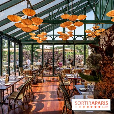 Le Nid, le restaurant-terrasse sur berge à l'Isle-Adam -   décoration salle - DOD Architecte