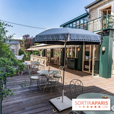 Le Nid, le restaurant-terrasse sur berge à l'Isle-Adam -  terrasse