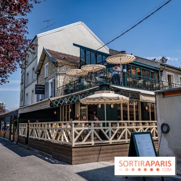 Le Nid, le restaurant-terrasse sur berge à l'Isle-Adam -  extérieur