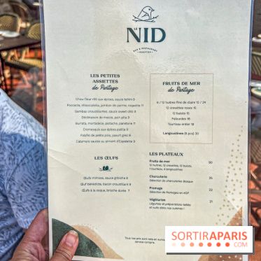Le Nid, le restaurant-terrasse sur berge à l'Isle-Adam - carte - menu