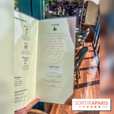 Le Nid, le restaurant-terrasse sur berge à l'Isle-Adam - carte - menu