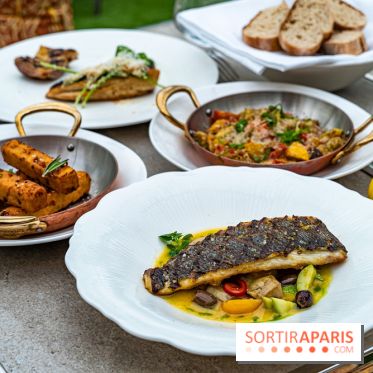 Riviera Paris, la terrasse - restaurant confidentiel dans les jardins d'Apicius -  A7C7733