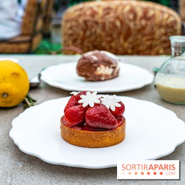 Riviera Paris, la terrasse - restaurant confidentiel dans les jardins d'Apicius -  A7C7735