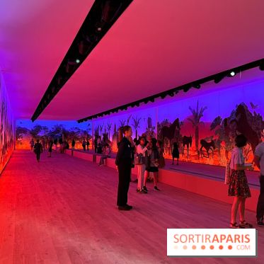 Le décor du Défilé Haute couture Dior FW 2023-2024 au Musée Rodin - image00002