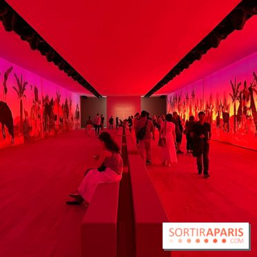 Le décor du Défilé Haute couture Dior FW 2023-2024 au Musée Rodin