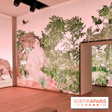 Le décor du Défilé Haute couture Dior FW 2023-2024 au Musée Rodin - image00011