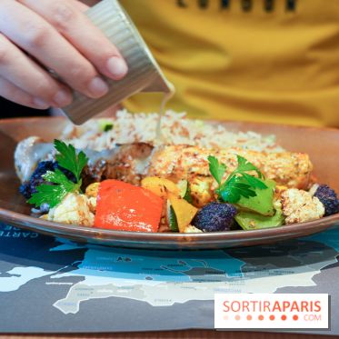 Laurier by Mavrommatis aux Galeries Lafayette -  Brochette de poulet fermier label rouge mariné