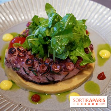 Laurier by Mavrommatis aux Galeries Lafayette - Poulpe grillé