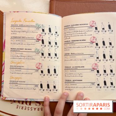 Brasserie des Prés - Carte des vins
