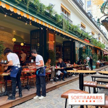 Brasserie des Prés - Devanture terrasse