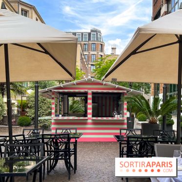 Les Jardins du Marais : la terrasse de l'été 2023