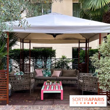 Les Jardins du Marais : la terrasse de l'été 2023