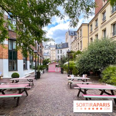 Les Jardins du Marais : la terrasse de l'été 2023