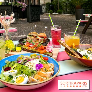 Les Jardins du Marais : la terrasse de l'été 2023
