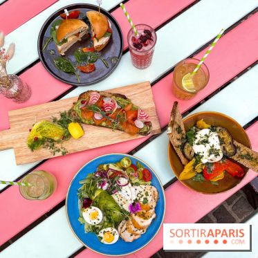 Les Jardins du Marais : la terrasse de l'été 2023