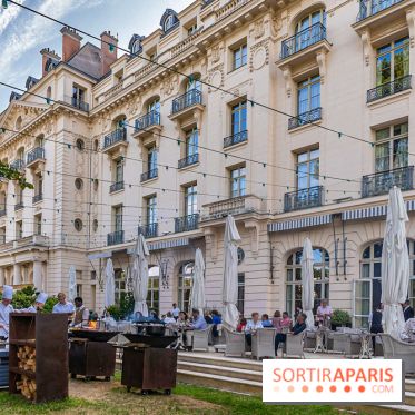 Garden barbecue au Trianon Palace à Versailles