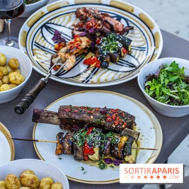 Garden barbecue au Trianon Palace à Versailles -  A7C8456